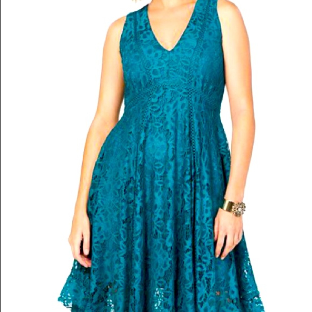 Taylor Printed Lace Esmerald Green